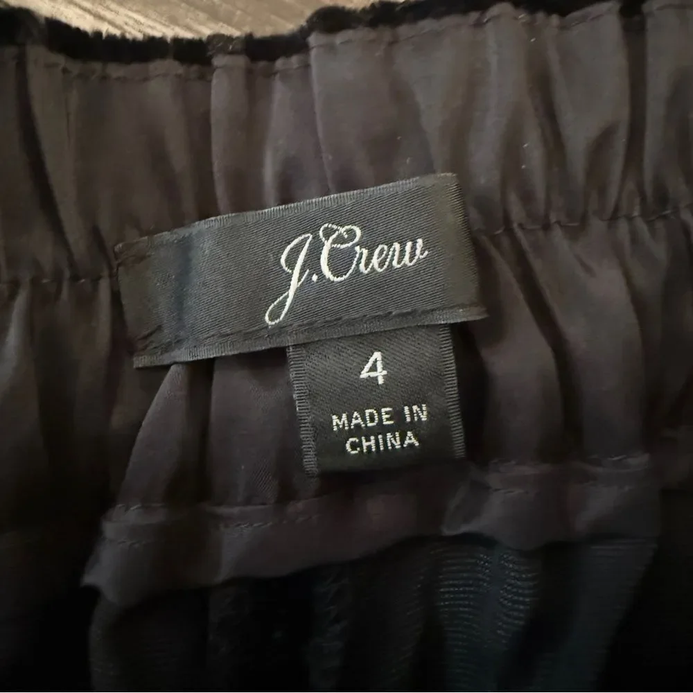 J. Crew Velour Pull On Pants